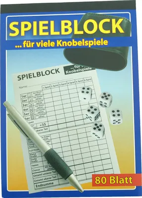 Produktbild von 1 Spielblock für Knobelspiele
