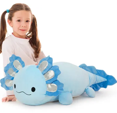 Immagine prodotto di Axolotl, peluche gigante e morbido - 100 cm