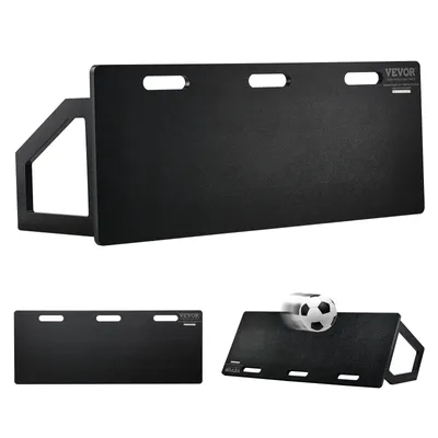 Obrázok produktu pre VEVOR futbalová odrazová doska, prenosná odrazová doska 1150 x 450 mm, HDPE odrazové zariadenie na stenu, deti a mládež, tréningová odrazová doska na futbalový tréning čierna
