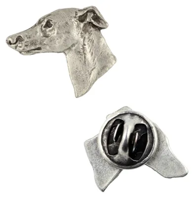 Produktbild von Art-Dog Brosche Whippet – versilbert