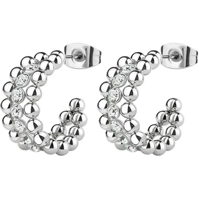 Image de Boucles d'oreilles Cercle Brosway Collection Argent - femme
