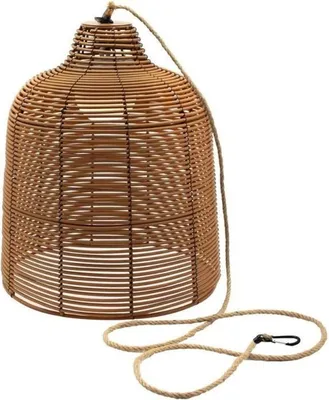 Immagine prodotto di Lampada a sospensione in polirattan nomade con cavo LED bianco caldo/bianco dimmerabile HANG BOHEME H35cm