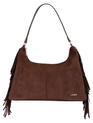 Imagen del producto de L.CREDI bolso de hombro Shirelle Hobo Bag Chocolate marrón