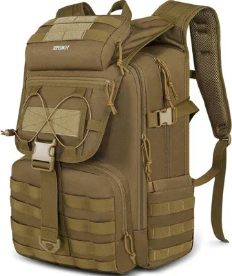 Produktbild von Große Outdoor-Rucksack 45 Liter - wasserdicht und taktisch mit Molle-System - Notrucksack