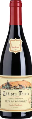 Produktbild von Chateau Thivin Cote de Brouilly Cuvee Zaccharie 2022 | Beaujolais, Frankreich | 750ml 13.50% Vol.