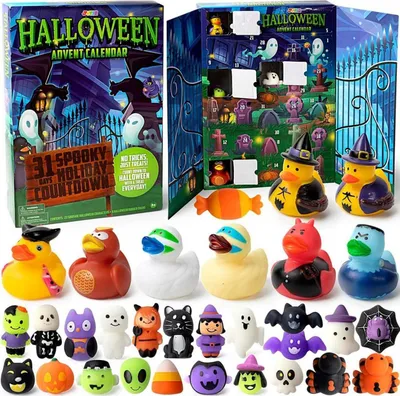 Image de JOYIN Halloween 2022 Calendrier de l'Avent avec 31 jours de cadeaux pour les enfants