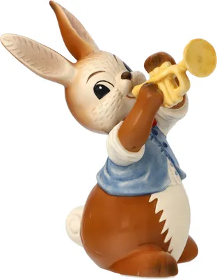 Produktbild von Goebel Osterhasen Hase - Trompetensolo - Figur