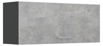 Zdjęcie produktu dla Szafka ścienna Vicco R-Line Beton/Antracyt 100 cm Płaski, Model 63161