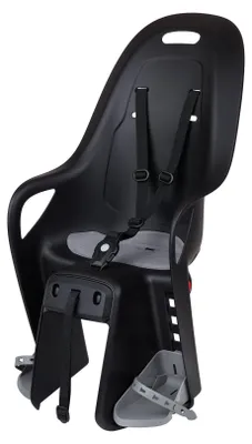 Immagine prodotto di Seggiolino posteriore per bicicletta Polisport Koari CFS - montaggio su portapacchi - nero/grigio
