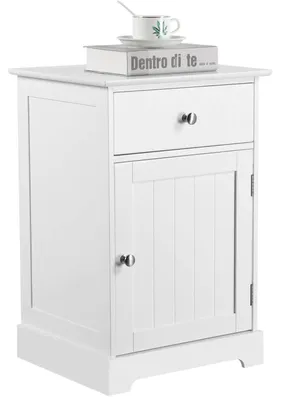 Produktbild von Yaheetech Nachtschrank Kommode Boxspringbett Nachttisch Nachtkommode mit Staurau