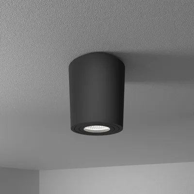 Image de HOFTRONIC - Spot LED de plafond 4W 345lm 6500K GU10 IP65 Noir