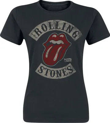 Produktbild von The Rolling Stones T-Shirt Damen 1978 schwarz Band-Merch, Bands 100% Baumwolle M