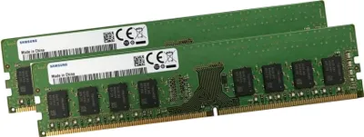 Produktbild von Samsung M378A1K43CB2-CTD Arbeitsspeicher 2 x 8 GB DDR4 2666 MHz 288-Pin 16Gb