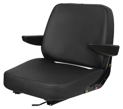 Immagine prodotto di Sedile trattore, design ergonomico, facile da installare, nero