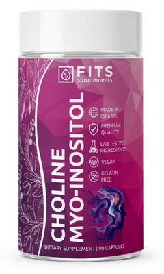 Obrázok produktu pre Cholín a myo-inozitol, 90 kapsúl