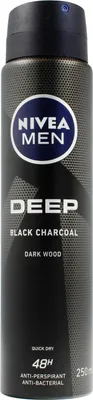 Produktbild von Nivea Deodorant-Spray 250 ml für Männer – Deep Dry & Clean Feel