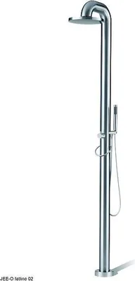 Produktbild von JEE-O fatline 02 Gartendusche poliert mit Handbrause