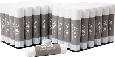 Produktbild von Weißer Klebestift,  10 g, 48Stck.
