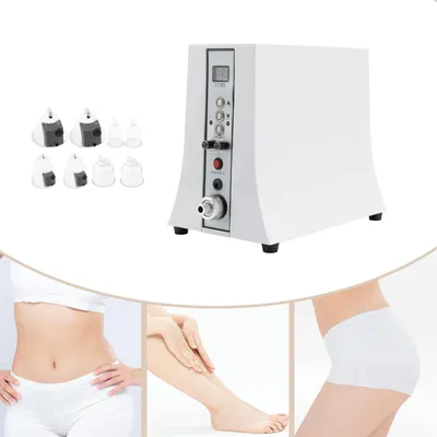 Produktbild von Vakuumtherapiegerät für Brust- & Po-Lifting - Schröpfen & Gua Sha Set - 32 Becher - 110–240 V - 30 W - Timer 1–60 Min - ABS + Gummi