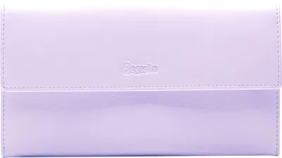 Image de Esquire Cuir porte-monnaie Viktoria Ladies Long Wallet Lilac lilas