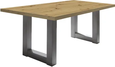Produktbild von Esszimmertisch Eila 4 140 x 90 x 75 Esstisch Graphit/Asteiche 13346-140