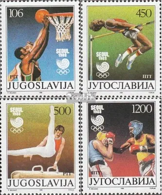 Produktbild von Briefmarken Jugoslawien 1988 Mi 2267-2270 (kompl.Ausg.) postfrisch Olympische Sommerspiele
