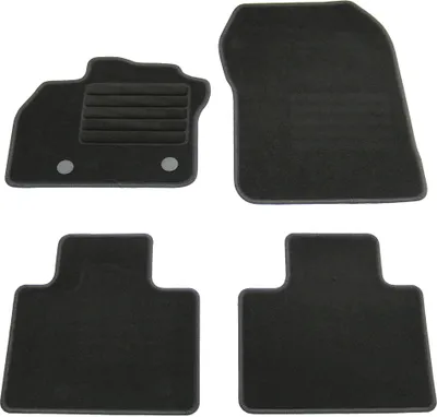 Produktbild von Fußmatten-Set für Renault Zoe, 06/2013-09/2019, 4-teilig, Schwarz