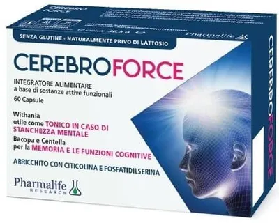 Immagine prodotto di Cerebroforce 60 Capsule