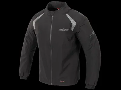Image de Veste de pluie homme Breeze - Noir, Taille: XS