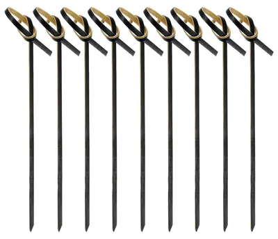 Image de Solidchoice - 200 brochettes en bambou naturel