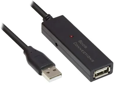 Image de Good Connections USB2.0 AKTIVE Verläng. A-St.-A-Bu.  20m