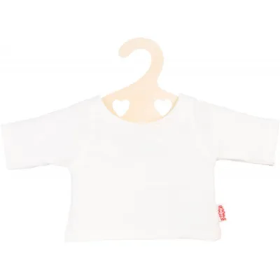Produktbild von Heless Dolls T-Shirt Weiß auf Kleidungsstift, Größe 35-45 cm