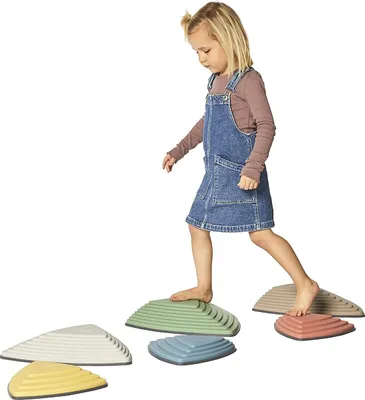Image de Jeu de pierres d'équilibre Gonge "Pierres de rivière", Nordic