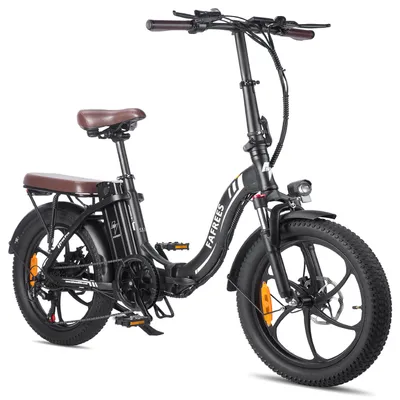 Produktbild von E-bike klapprad 20 zoll Akku 36 V 20 Ah 720 Wh Rostfreie Aluminiumlegierung Wasserdicht IPX5 bis zu 120 - 150 km Pedelec 7 Gang, Schwarz