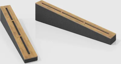 Obrázok produktu pre 8-pack - Akustická zvuková izolácia, difúzny panel | Farebné panely: [FUTURA, dub]