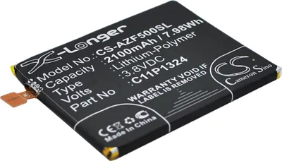 Produktbild von TECHTEK Akku Kompatibel mit [Asus] A500CG, A500KL, A501, A501CG, A501CG-2A508WWE, T00F, T00J, ZenFone 5, ZenFone 5 A500, ZenFone 5 A500CG, ZenFone 5