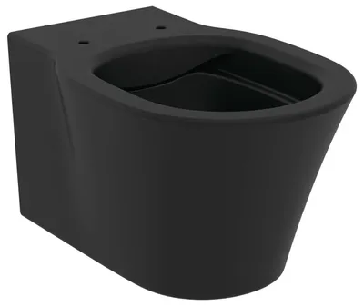 Produktbild von Ideal Standard Wand-WC Connect Air Tiefspüler ohne Spülrand schwarz matt ohne WC-Sitz E2288V3
