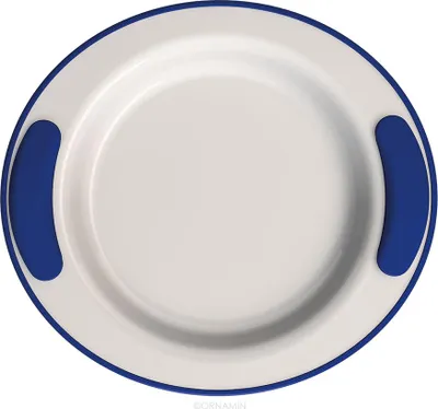 Produktbild von Ornamin Thermoteller Blau