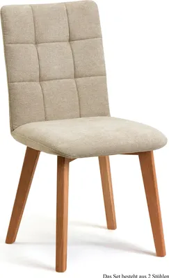 Produktbild von Esszimmerstuhl (2er-Set) Dareen 47x91x60 Eiche geölt/Natur