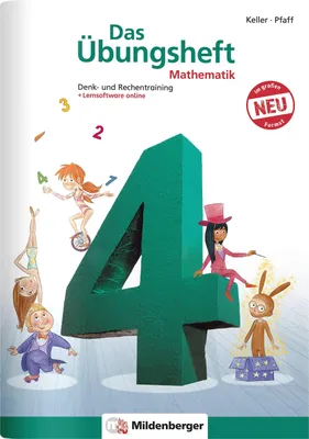 Produktbild von Das Übungsheft Mathematik 4 - DIN A4