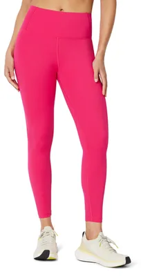 Productafbeelding van A. Essentials dames leggings, model Total Train 7/8, sportbroek met hoge taille, roze, maat L