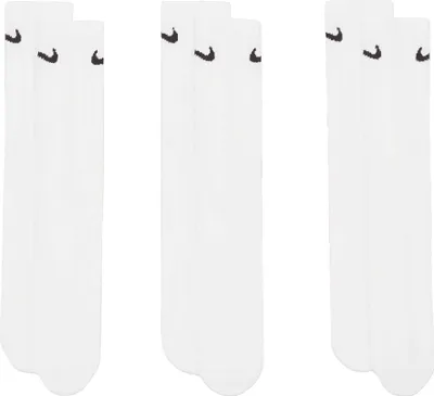 Produktbild von Nike - Socken für Herren/Damen Uni, Leicht, Alltag (3er-Pack) BC7035 (38 EU - 42 EU) (Weiß)