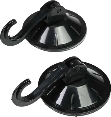 Obrázok produktu pre Sada prísaviek s háčikom Benson - plast 55 mm - 2 kusy