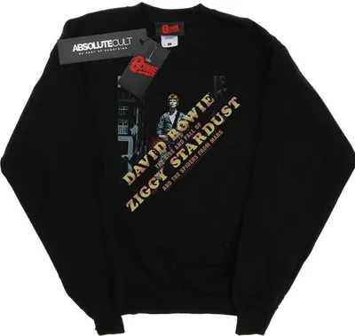 Produktbild von David Bowie - Sweatshirt für Herren BI19332 (XXL) (Schwarz)