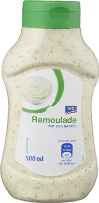 Produktbild von aro Remoulade 65 % Fett 500 ml