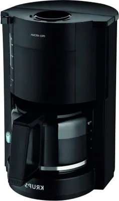Immagine prodotto di Macchina per caffè filtro Famanu - Caraffa in vetro - Funzione di mantenimento del calore - Spegnimento automatico - Per 10 tazze - 1050 W - Bianco