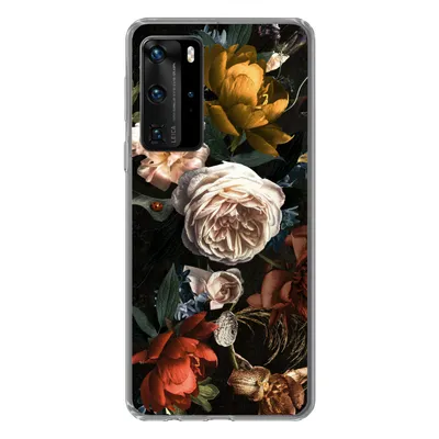 Produktbild von MuchoWow® Handyhülle Schutzhülle Hülle für Huawei P40 Pro Blumen - Natur - Muster Silikon Softcase Handy Hülle - Schutz