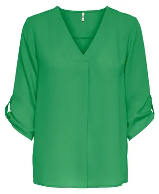 Produktbild von Damen JDY Lange Hemd Bluse 3/4 Ärmel JDYDIVYA Freizeit Tunika | 32