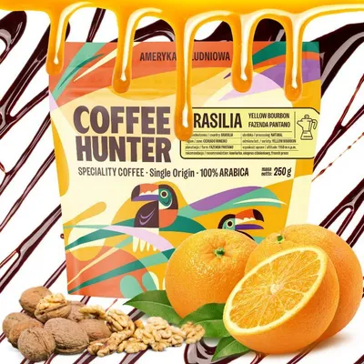 Obrázok produktu pre Brasilia Fazenda Pantano (speciality) 250g kávové zrná