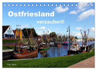 Produktbild von Ostfriesland verzaubert! (Tischkalender 2027 DIN A5 quer), CALVENDO Monatskalender